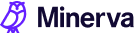 Minerva UI Logo - with a purple owl